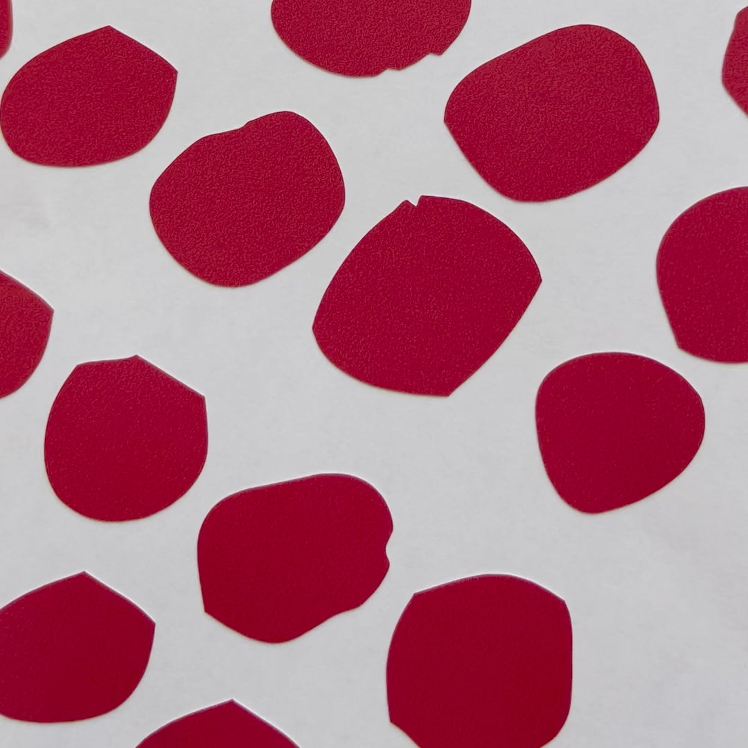 Load video: Ombre Irregular Dots Wall Decals