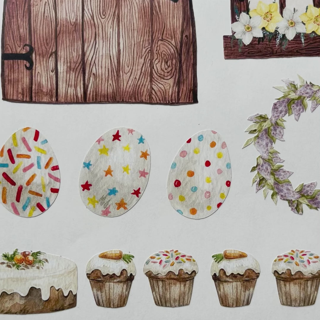 Load video: Little Spring Set Wall Decals