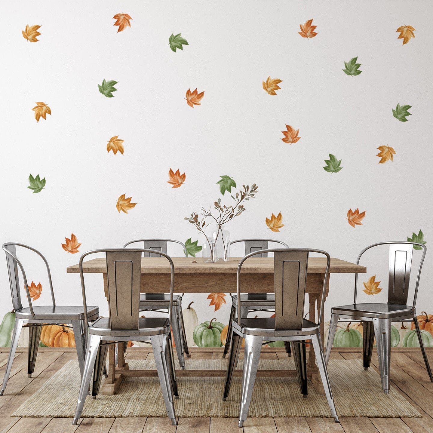 Pumpkin Harvest Wall Decals