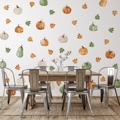 Pumpkin Harvest Wall Decals
