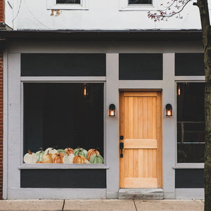 Pumpkin Harvest Window Decals