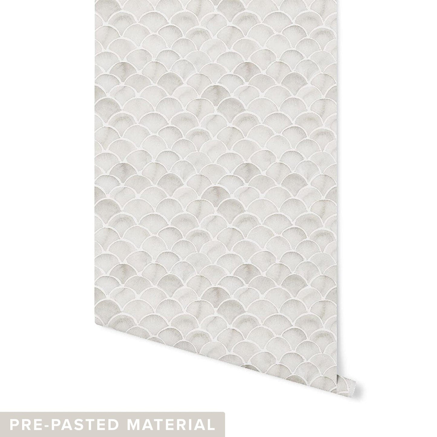 Scalloped Stucco Wallpaper
