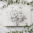 Sketched Florals Wall Mural
