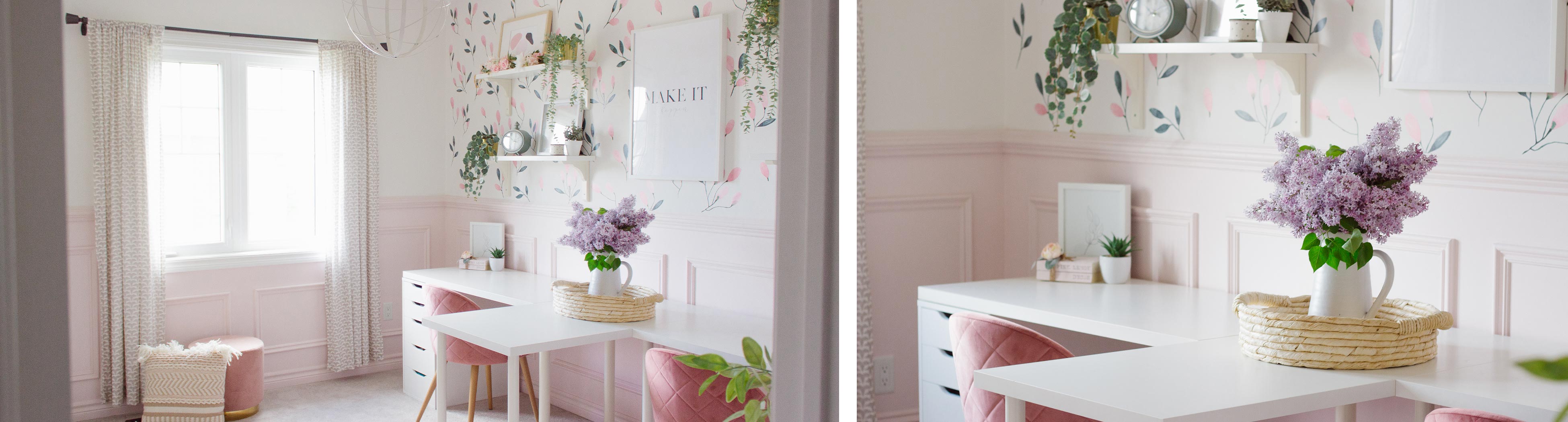 Minimalist Floral Wall Decals