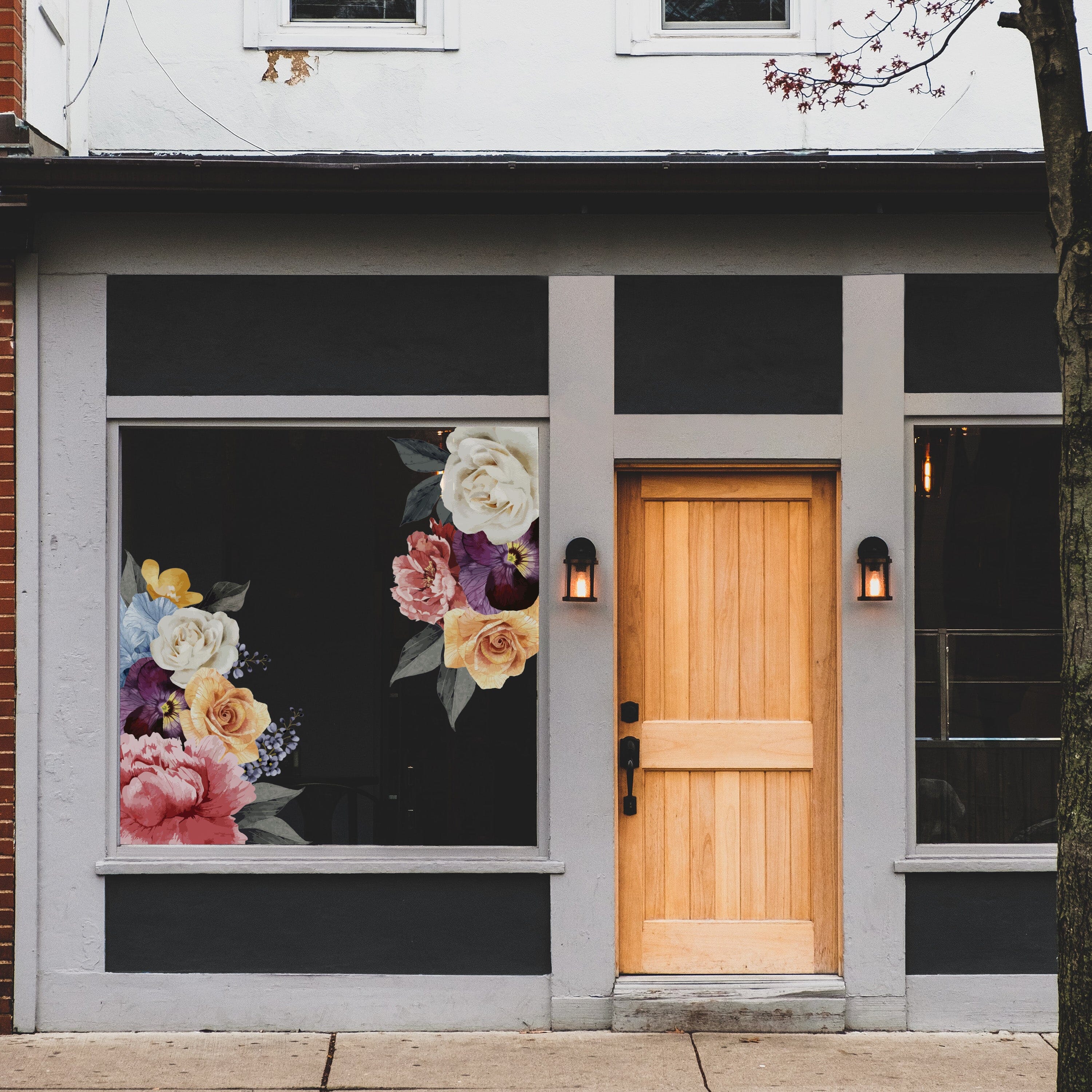 Vintage Floral Window Decals – Urbanwalls