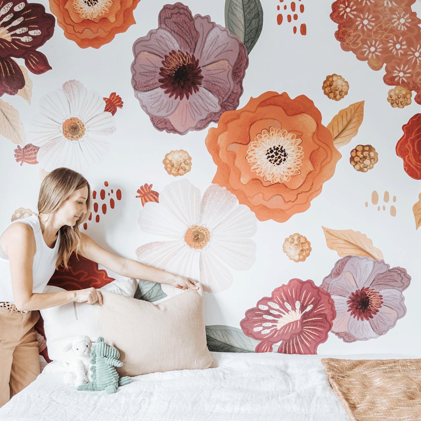 Wonderland Floral Wall Decals