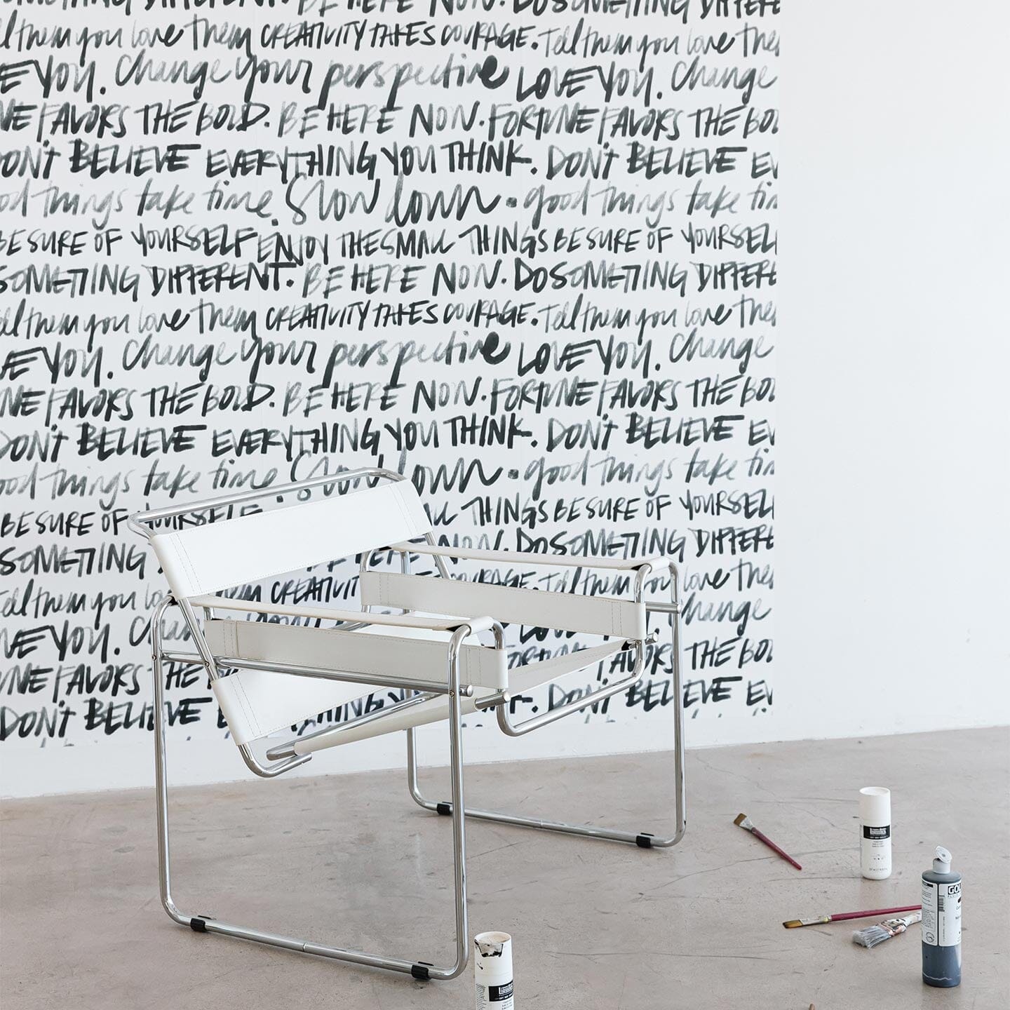 Written Word Wall Mural