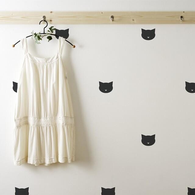 Wall Stickers Cat Face