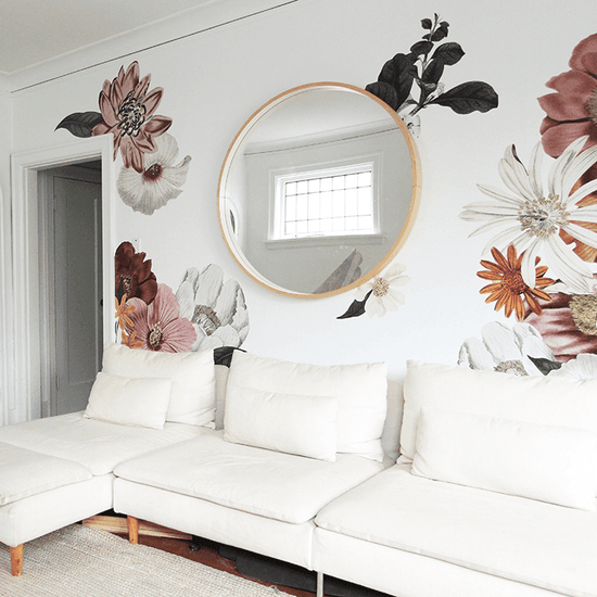 Eden Floral Wall Decals Urbanwalls