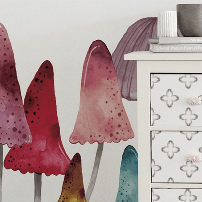 fairy-toadstool-wall-decals_watercolor-wall-decals