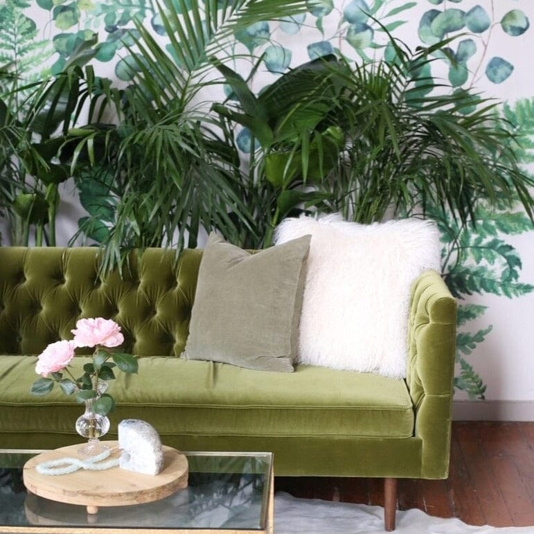 ferns-and-eucalyptus-wall-decal_watercolor-wall-decals