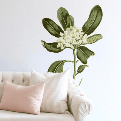 glossy-leaved-pittosporum-floral-wall-decals