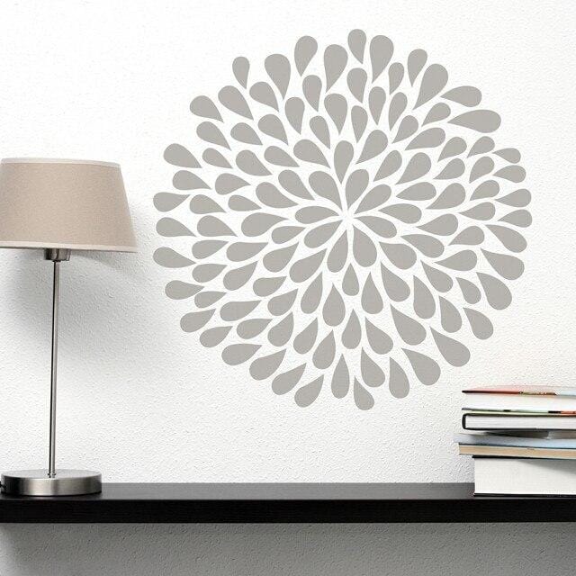 Large Flower Wall Decal Urbanwalls