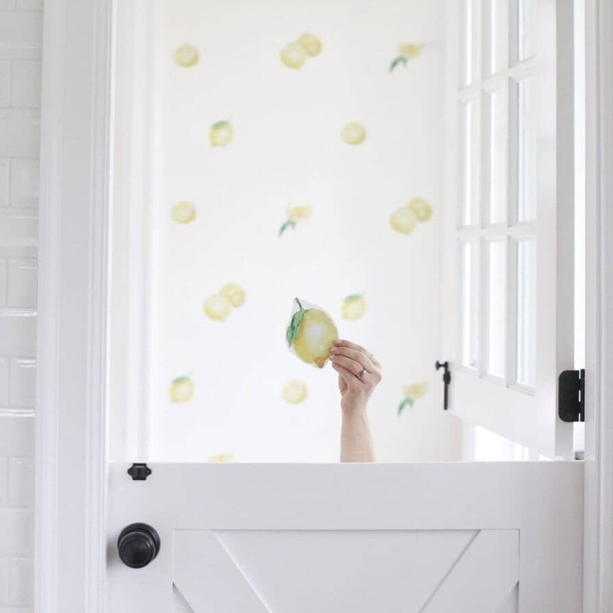 Kiwistar Adesivo Murale A Forma Di Dente - 6 Pezzi - 60x43 Cm - Verde Lime - Decorazione Cameretta Bambini