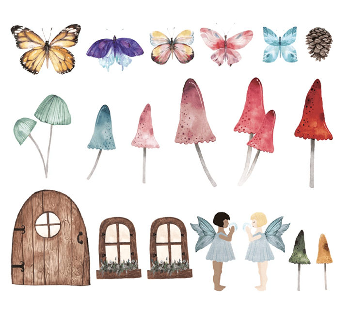 little-fairy-set-wall-decal_watercolor-wall-decals