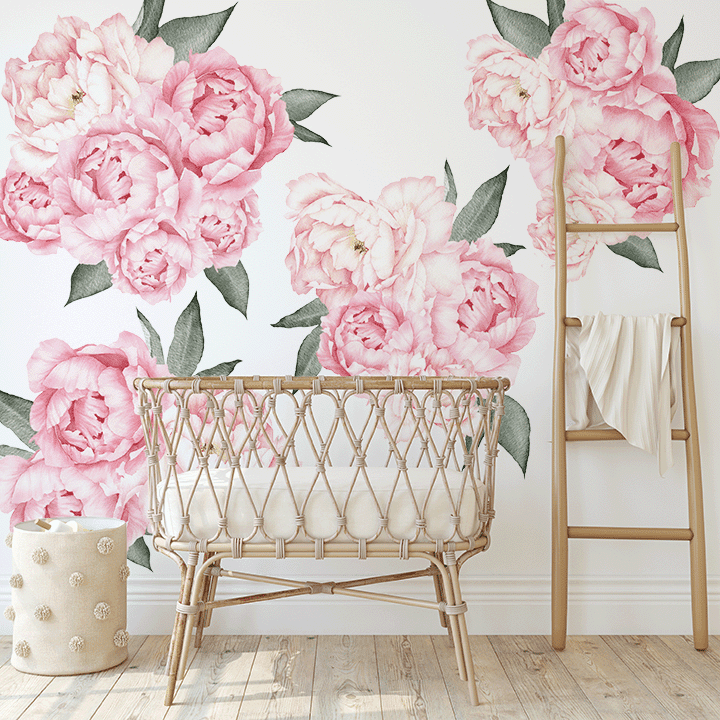 everlasting-peony-clusters-floral-wall-decals_for-kids