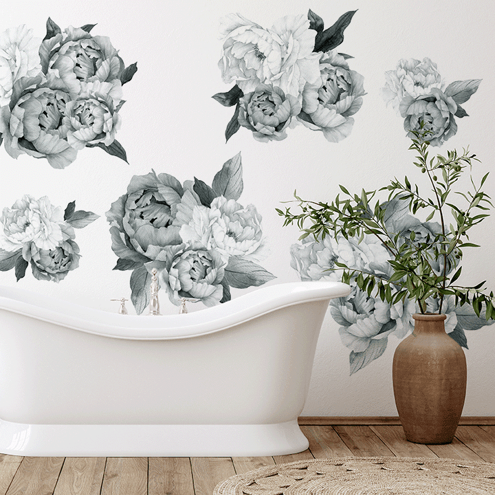 midnight-peony-clusters-floral-wall-decals