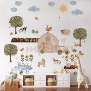 Farm Animal Wall Decals