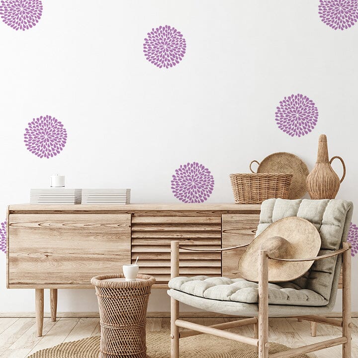 Floral wall stickers deals online