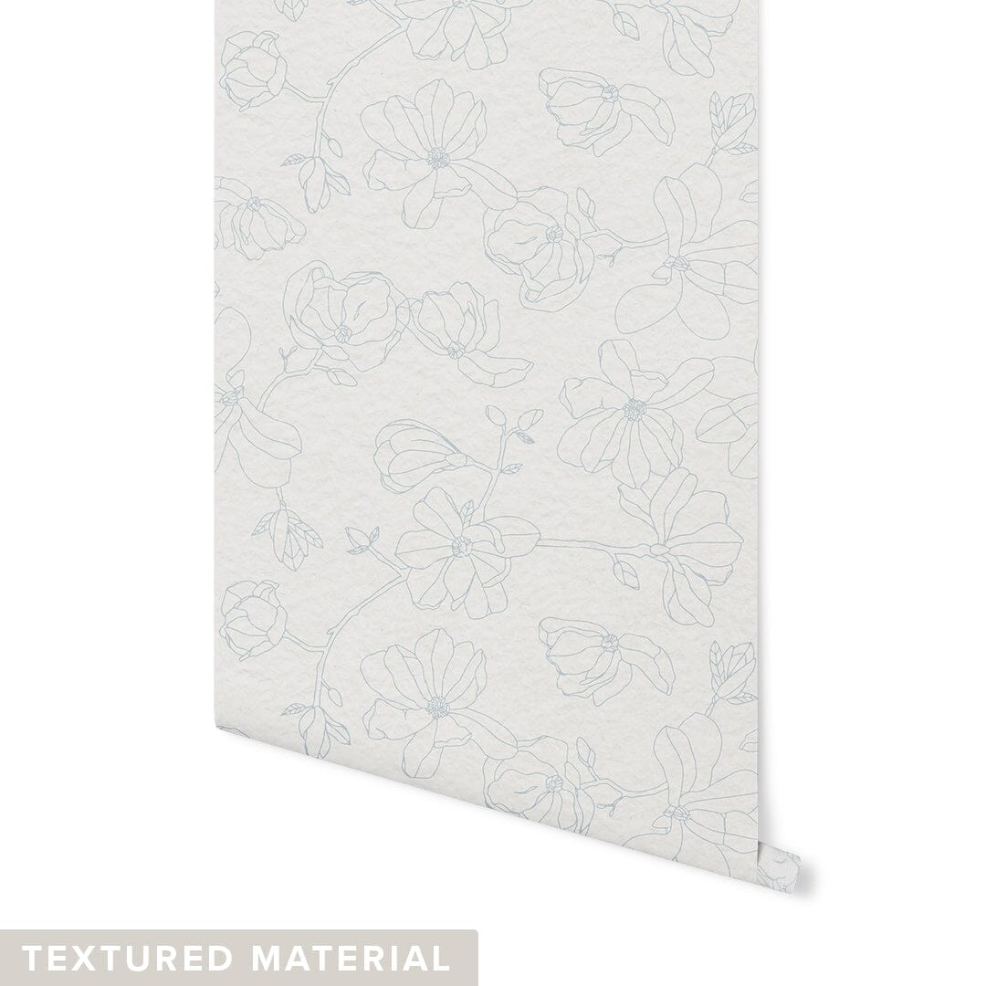 magnolia-blooms-wildflowers-floral-peel-and-stick-wallpaper