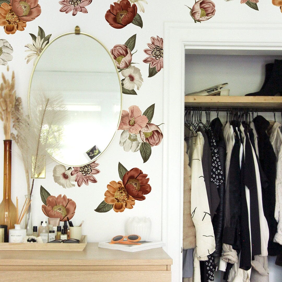 Mini Eden Floral Wall Decals Urbanwalls
