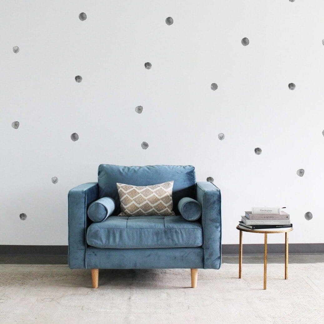 Mini Watercolor Raindrop Wall Decals Urbanwalls