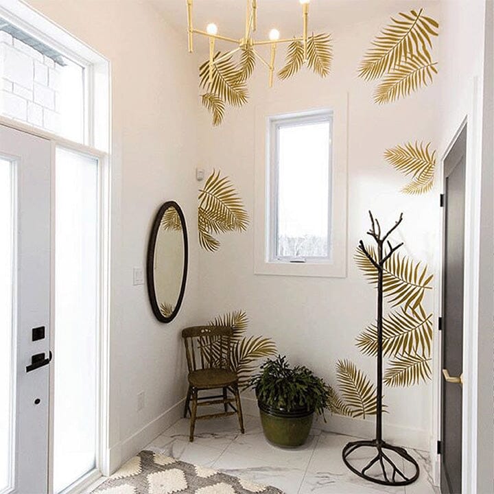 Palm Leaf Wall Decor: Tropical Elegance for Your Home