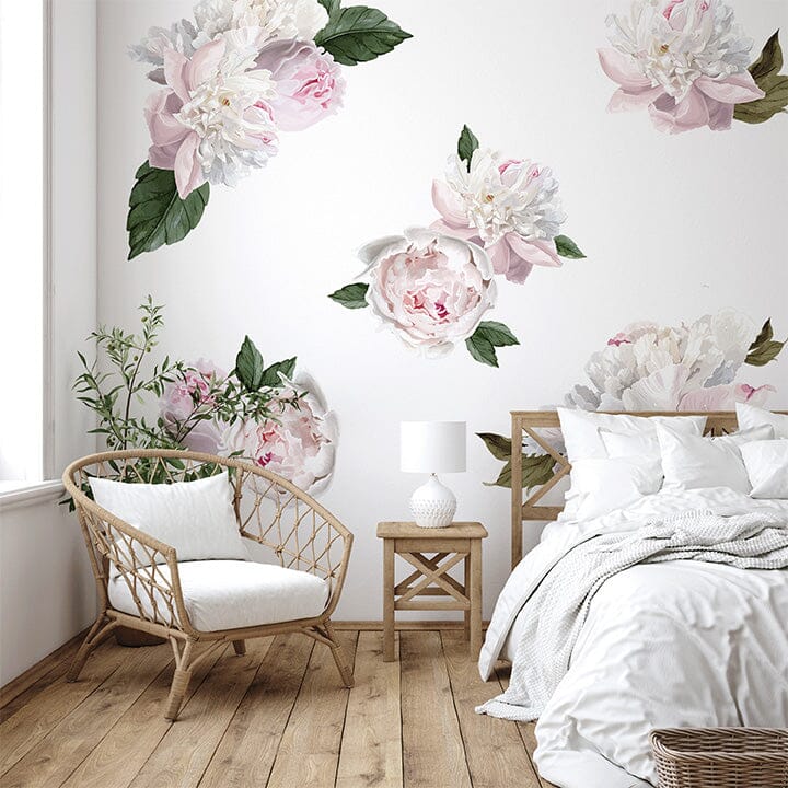 peony wall decals - 1