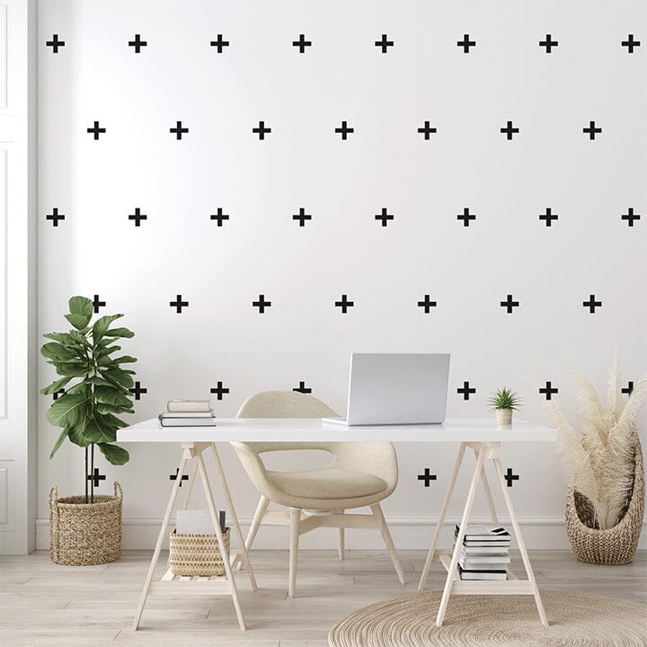 Small Plus Signs Display Plus Sign Wall Decals | Urbanwalls – Urbanwalls Inc.