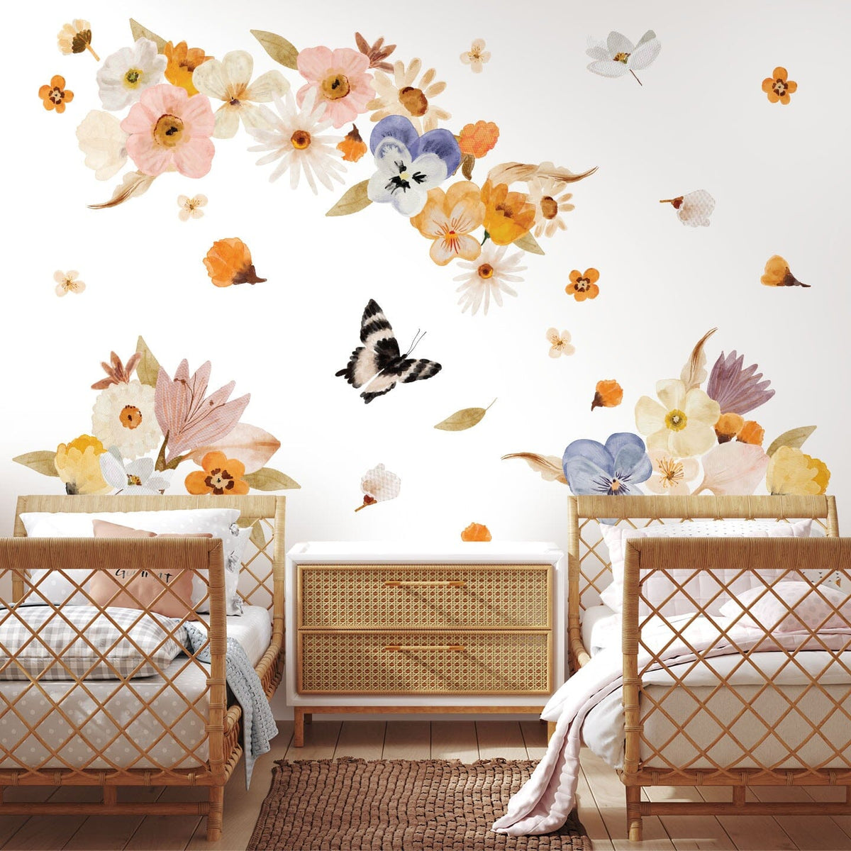Springtime Floral Wall Decals | Urbanwalls – Urbanwalls Inc.