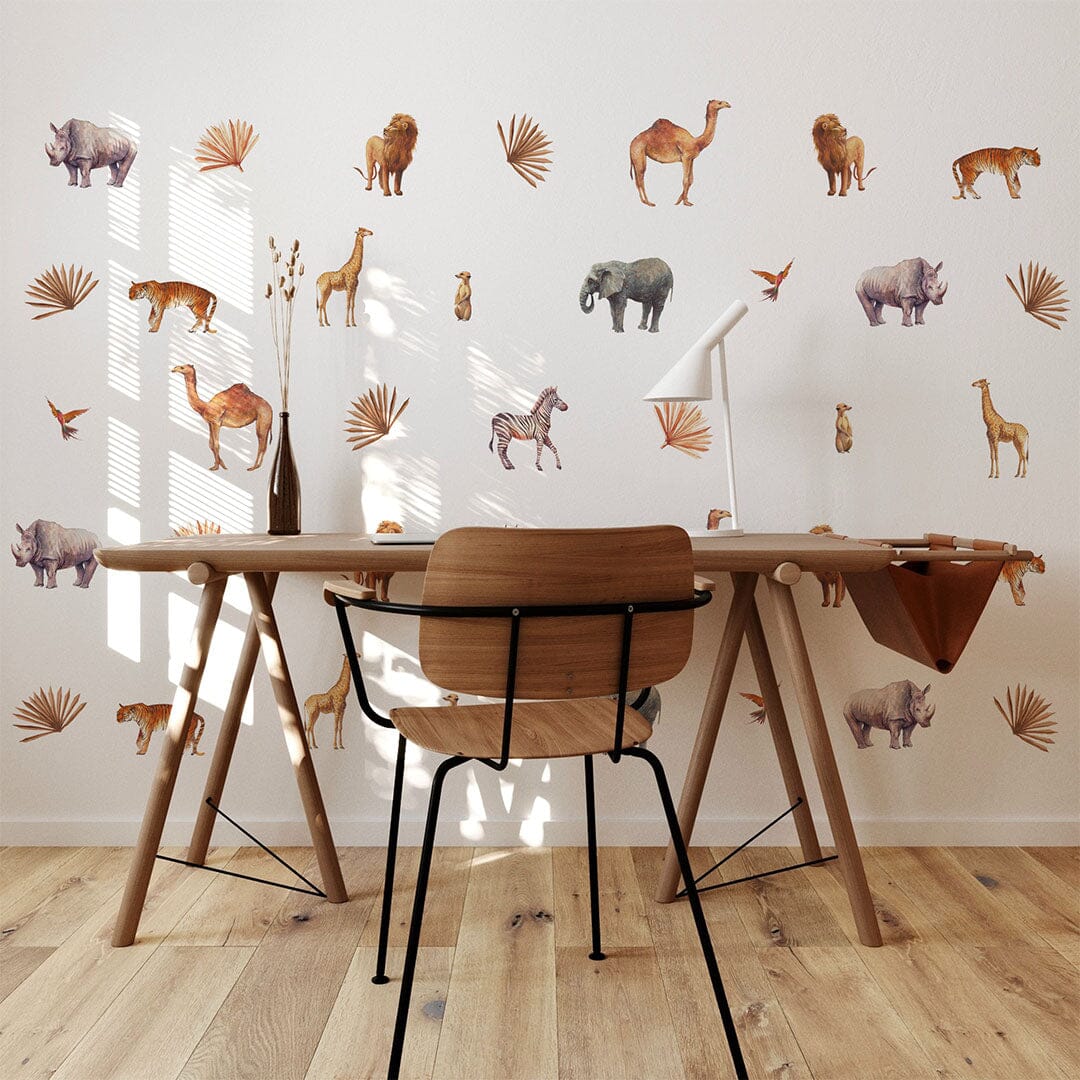 summer-safari-wall-decal_animal-wall-decals