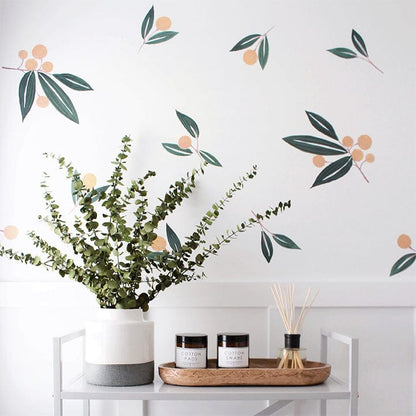 tangerines-in-green-wall-decals_fruit-wall-decals