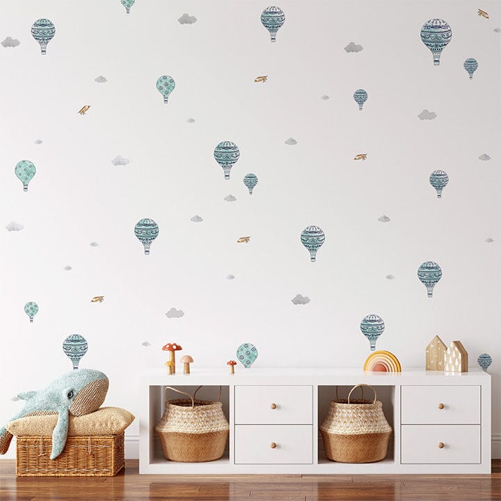 teal-hot-air-balloon-wall-decals_wall-decals-for-kids