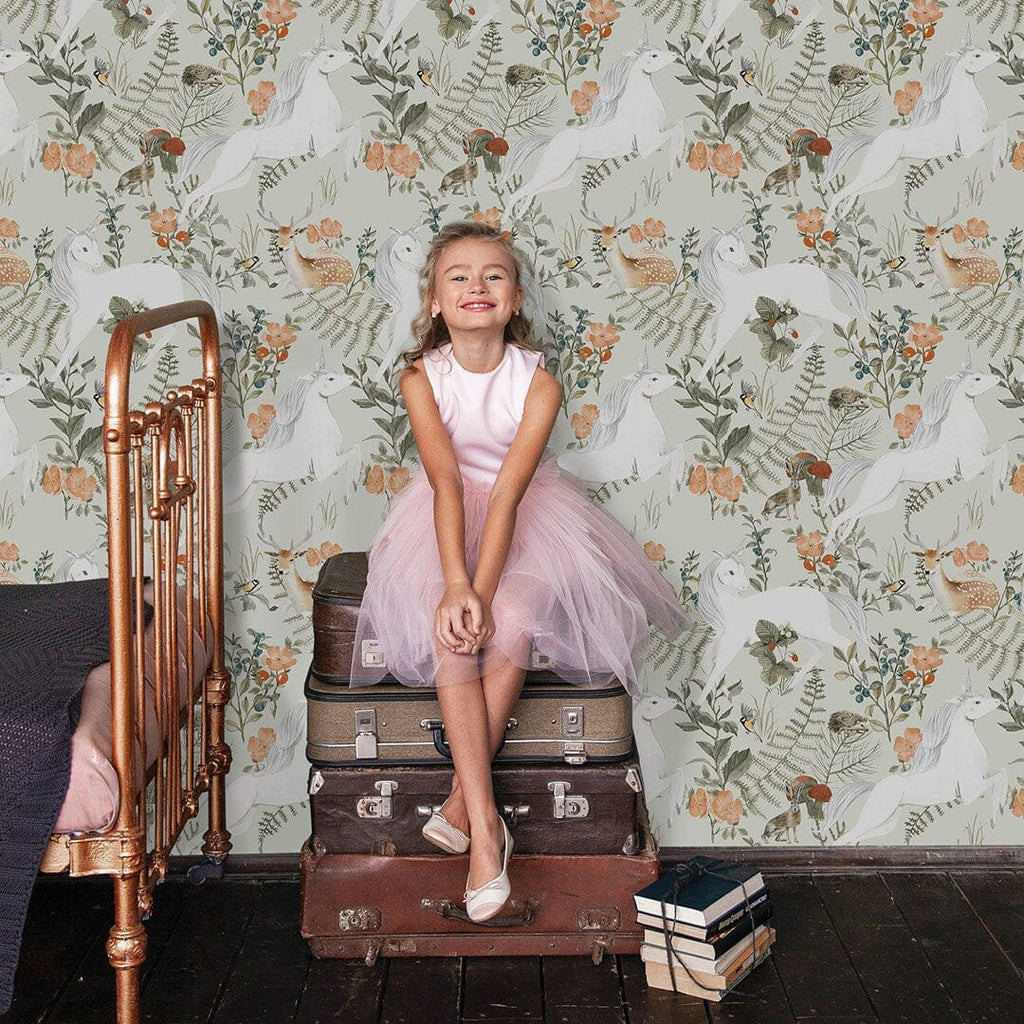Unicorn Peel and Stick Wallpaper Urbanwalls