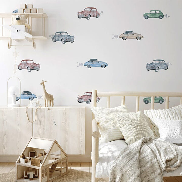 Vintage Car Wall Decals Urbanwalls
