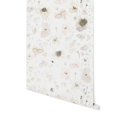 watercolor-wildflowers-floral-peel-and-stick-wallpaper