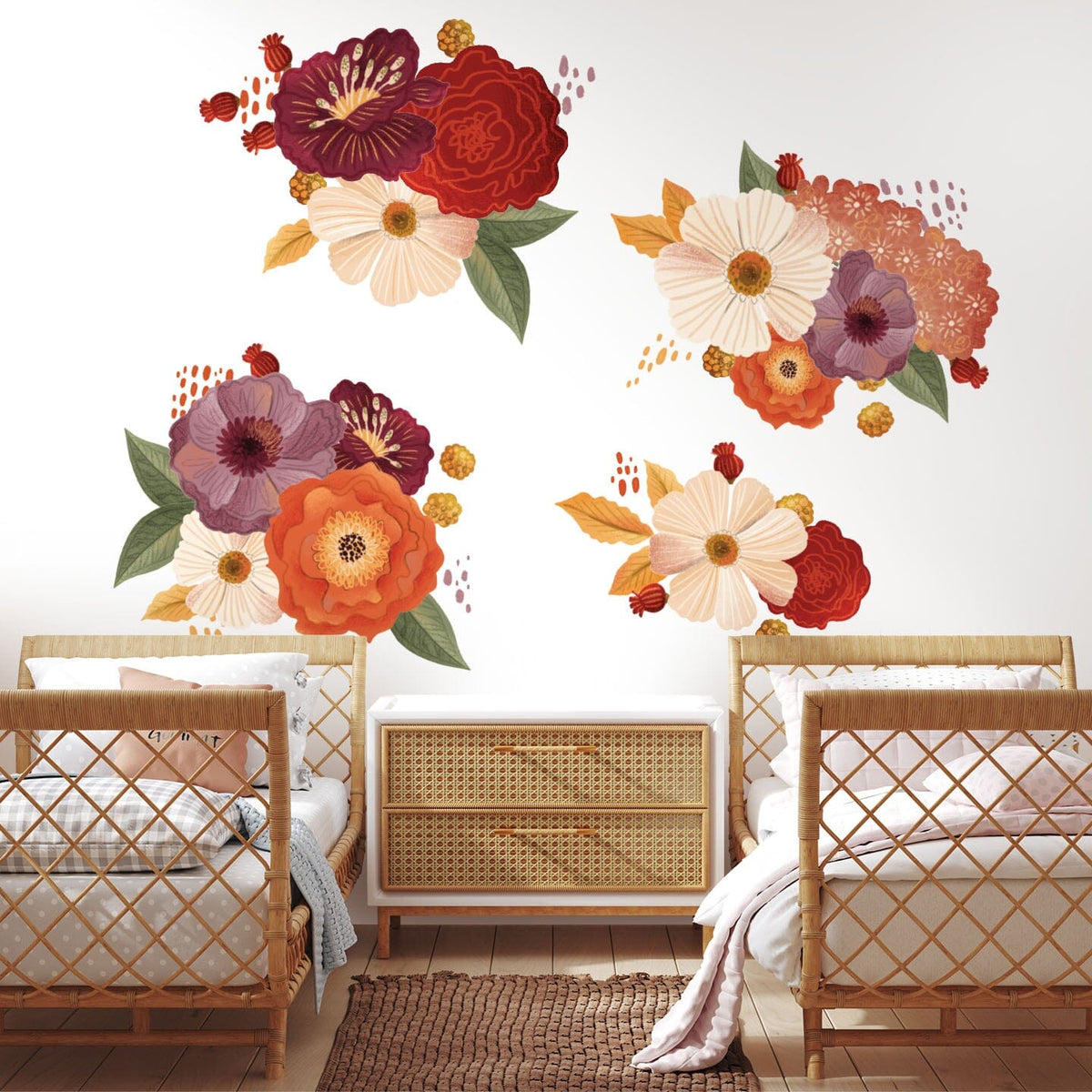 Wonderland Floral Wall Decals | Urbanwalls