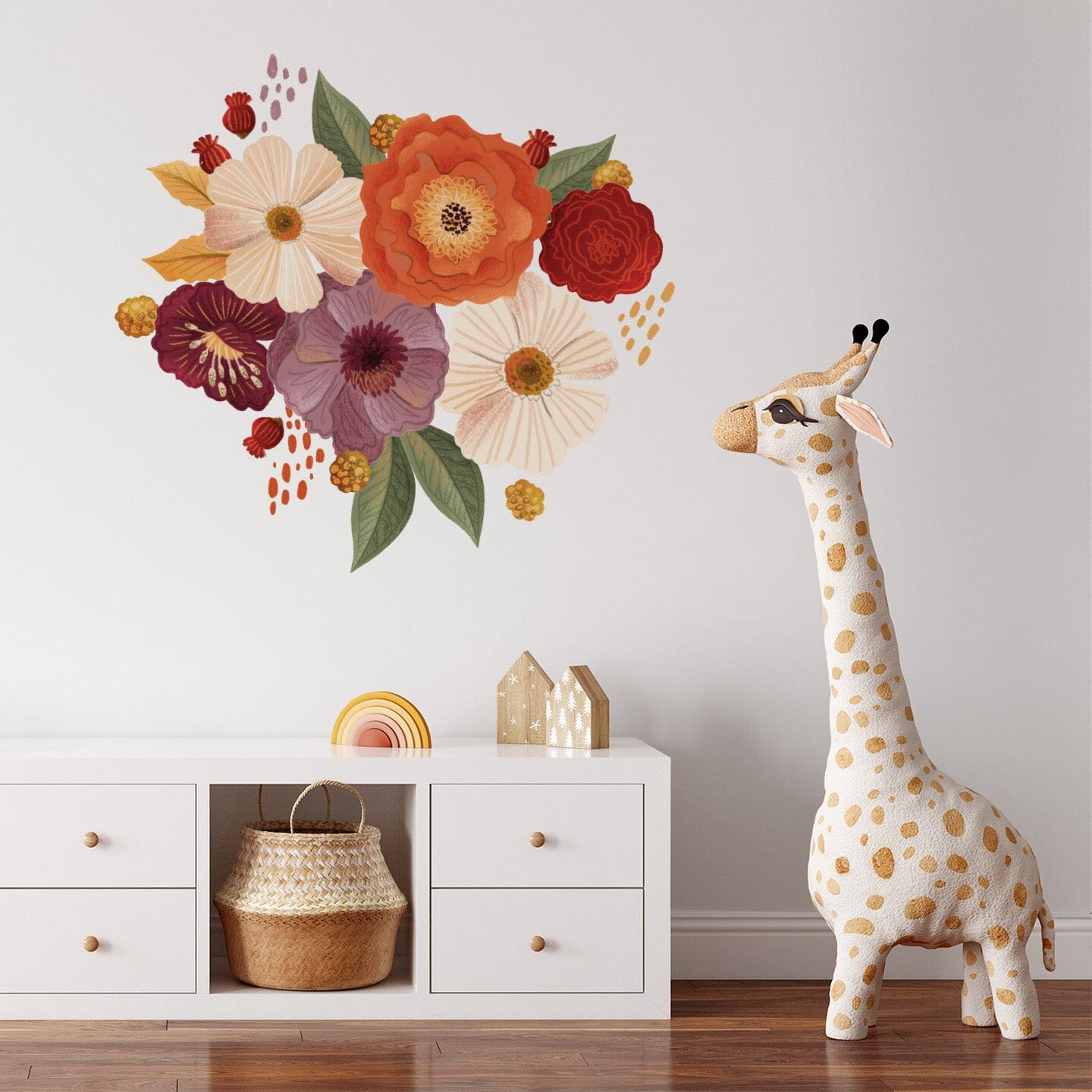 Wonderland Floral Wall Decals